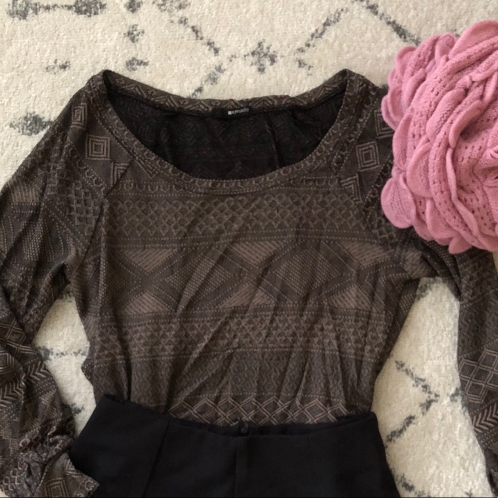 Blouse and scarf